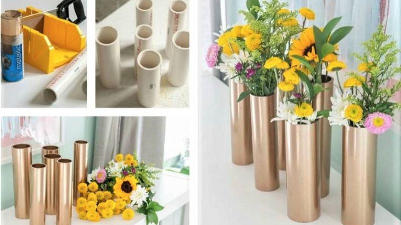 5 Creative and Inexpensive DIY Home Decorations Made With PVC
